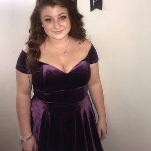 Semi-Formal Purple Dress